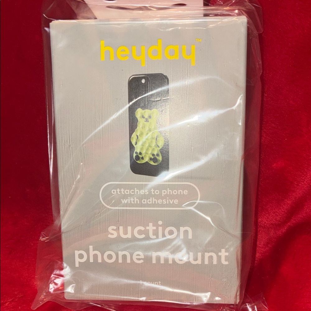 Heyday Suction Phone Mount - Light green bundle of three